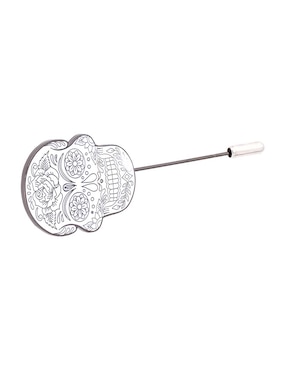 Fistol Virginstone de metal calavera