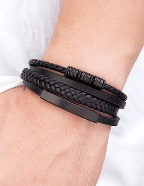 Pulsera Chulada Black con acabado pulido