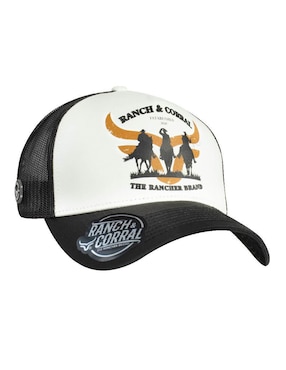 Gorra visera semicurva broche casual Ranch & Corral  unisex