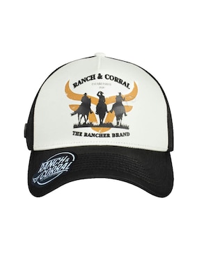 Gorra visera semicurva broche casual Ranch & Corral unisex
