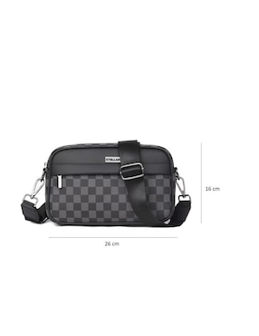 Bolsa bandolera Xtellar de cuero para hombre