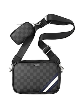 Bolsa bandolera Xtellar de cuero para hombre