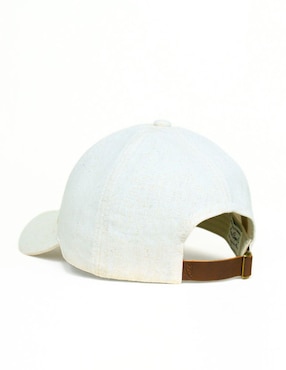 Gorra visera curva hebilla Kiblo Caps Co Linen unisex