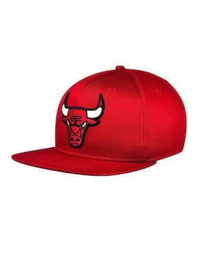 Gorra con visera plana casual New Era Trendy Chicago Bulls para hombre