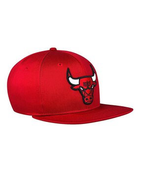 Gorra con visera plana casual New Era Trendy Chicago Bulls para hombre