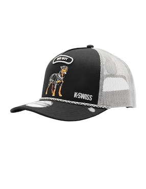 Gorra con visera curva casual K-Swiss Trendy para hombre