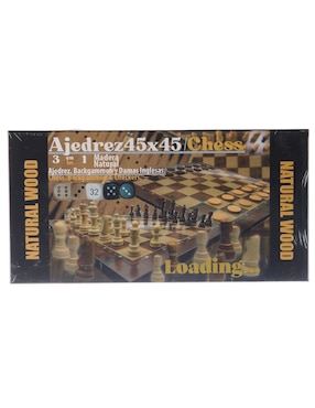 Ajedrez de madera Loading