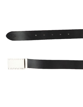Cinturón Lacoste de cuero para hombre