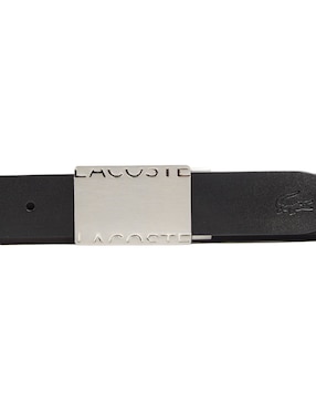 Cinturón Lacoste de cuero para hombre