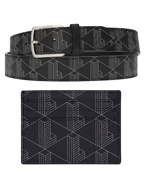 Set cinturón Lacoste para hombre