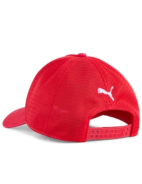 Gorra con visera curva entrenamiento Puma Motorsport Ferrari Trucker Cap para hombre