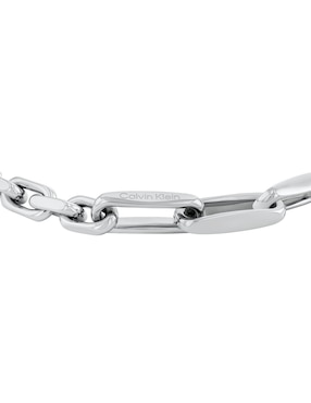 Brazalete Calvin Klein Architectural con acabado pulido