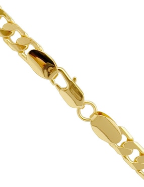 Pulsera Horoz 18 k con acabado chapa de oro