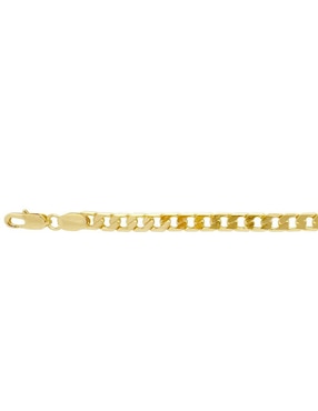 Pulsera Horoz 18 k con acabado chapa de oro