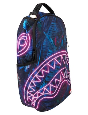 Mochila casual Shark Speeder Sprayground Magenta Neon Jungle unisex