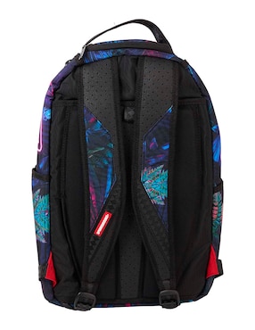 Mochila casual Shark Speeder Sprayground Magenta Neon Jungle unisex