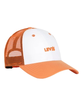Gorra visera curva correa ajustable casual Levi's Trucker para hombre