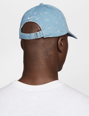 Gorra visera curva broche casual Nike Club Cap U Cb Denim Aop adulto