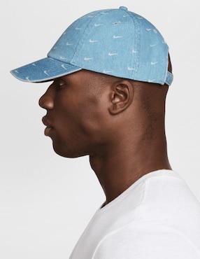 Gorra visera curva broche casual Nike Club Cap U Cb Denim Aop adulto