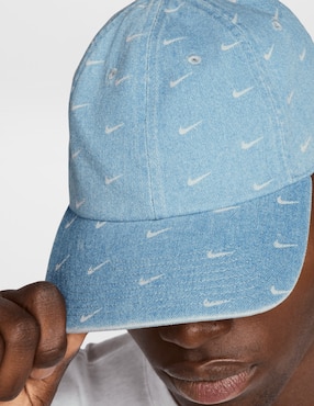 Gorra visera curva broche casual Nike Club Cap U Cb Denim Aop adulto