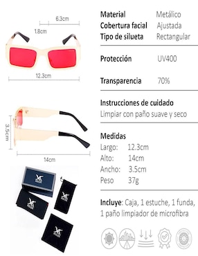 Lentes de sol Xolek Trend XO-131-RO para hombre