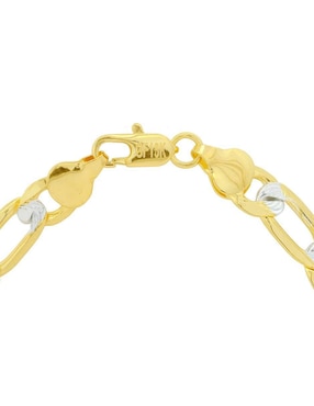 Pulsera Horoz 18 K con acabado chapa de oro