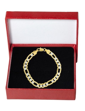 Pulsera Horoz 18 K con acabado chapa de oro