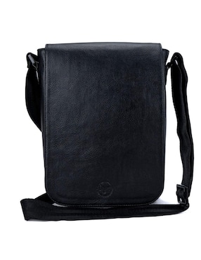 Bolsa messenger Cruzi de piel para hombre