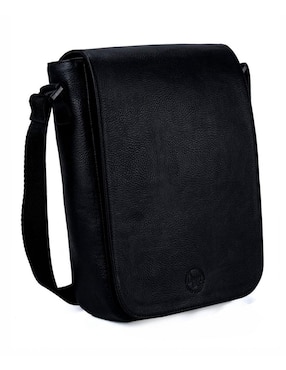 Bolsa messenger Cruzi de piel para hombre