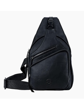 Bolsa bandolera Cruzi de piel para hombre