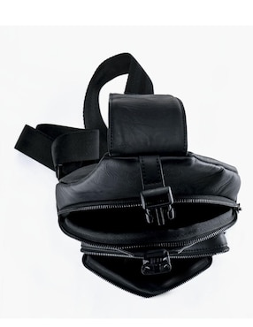 Bolsa bandolera Cruzi de piel para hombre