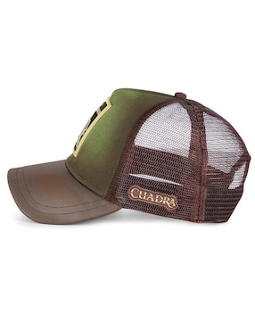 Gorra con visera curva snapback casual Cuadra para hombre