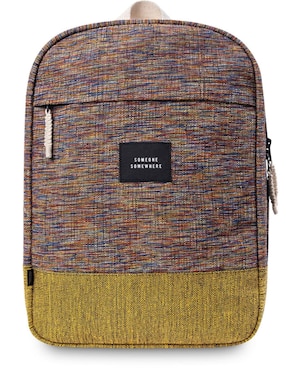 Mochila casual Someone Somewhere para hombre