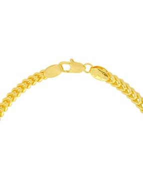 Collar entrelazado Horoz 18 K