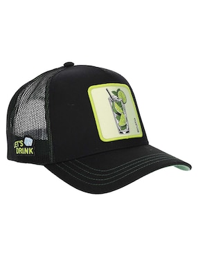 Gorra visera curva snapback casual Capslab para hombre