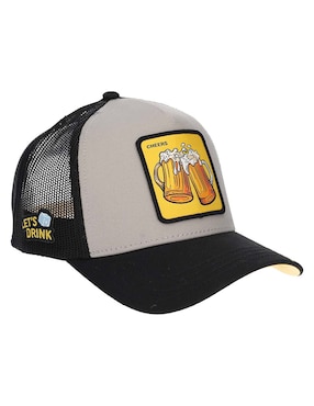 Gorra con visera curva snapback Capslab para adulto