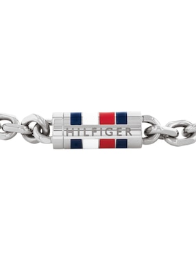 Brazalete Tommy Hilfiger Bruce chain con acabado brillante