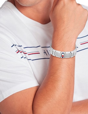 Brazalete Tommy Hilfiger Jameson con acabado mate