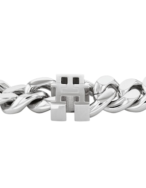 Brazalete Tommy Hilfiger Th85 chain con acabado brillante
