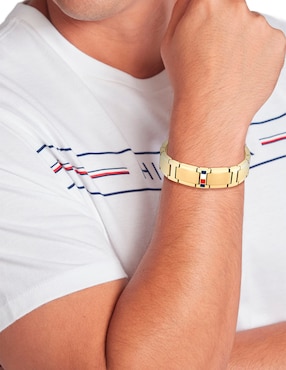 Brazalete Tommy Hilfiger Jameson con acabado mate