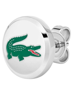 Broqueles de forma circular Lacoste Arthor con acabado brillante