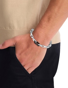 Brazalete Calvin Klein Ck aspire con acabado brillante