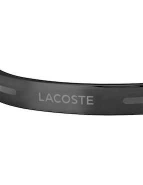 Brazalete Lacoste Adventurer con acabado mate