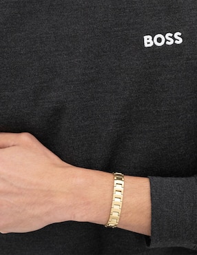 Brazalete Hugo Boss Candor jewelry con acabado brillante
