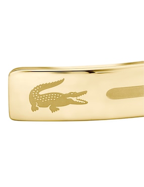 Brazalete Lacoste Adventurer con acabado brillante