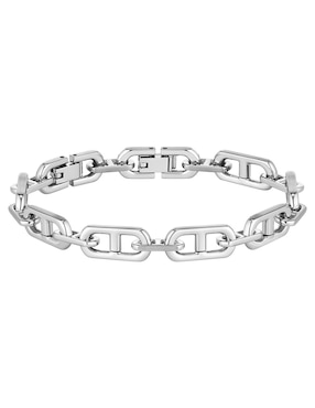 Brazalete Hugo Boss Kode chain con acabado brillante