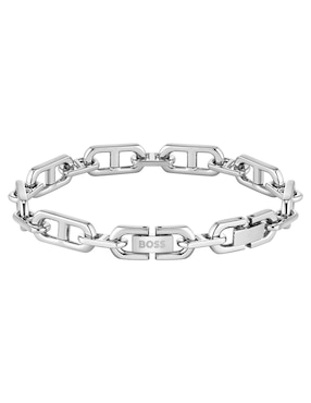 Brazalete Hugo Boss Kode chain con acabado brillante