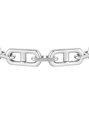 Brazalete Hugo Boss Kode chain con acabado brillante