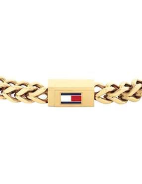 Pulsera Tommy Hilfiger Braided Metal Bracelets con acabado brillante