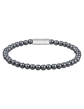 Pulsera Hugo Boss Sphere Beads con acabado brillante